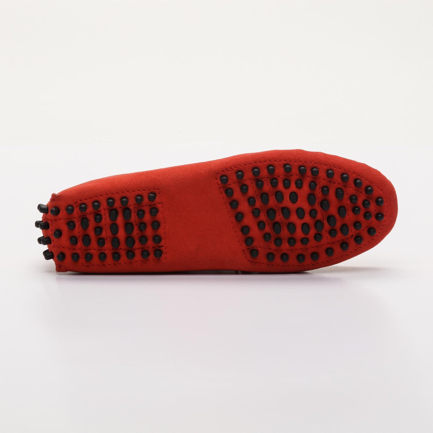 NEWTON mocassins à lacets rouge