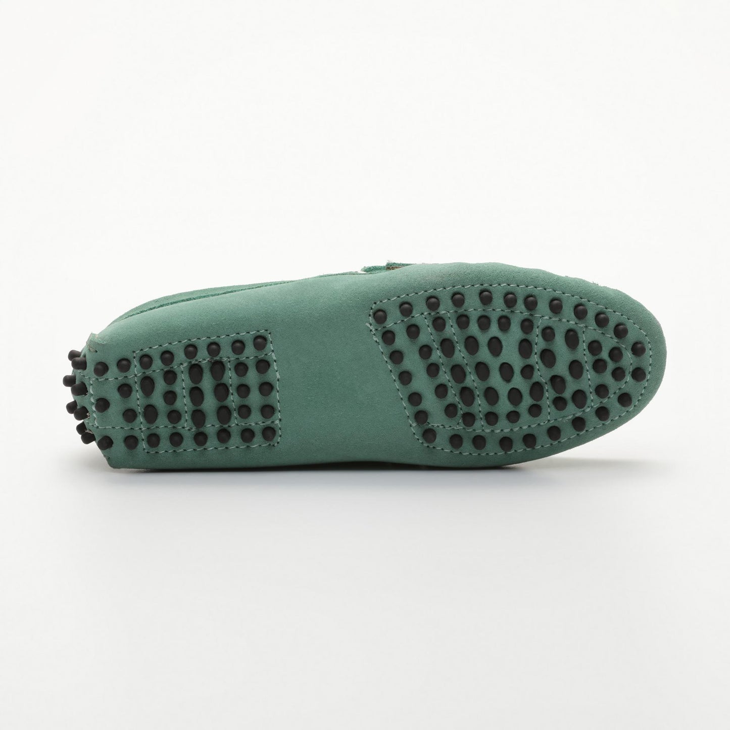 NEWTON mocassins à lacets vert passé