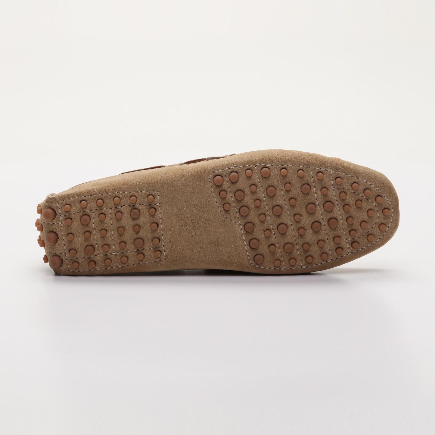 QUID mocassins à lacets beige et camel