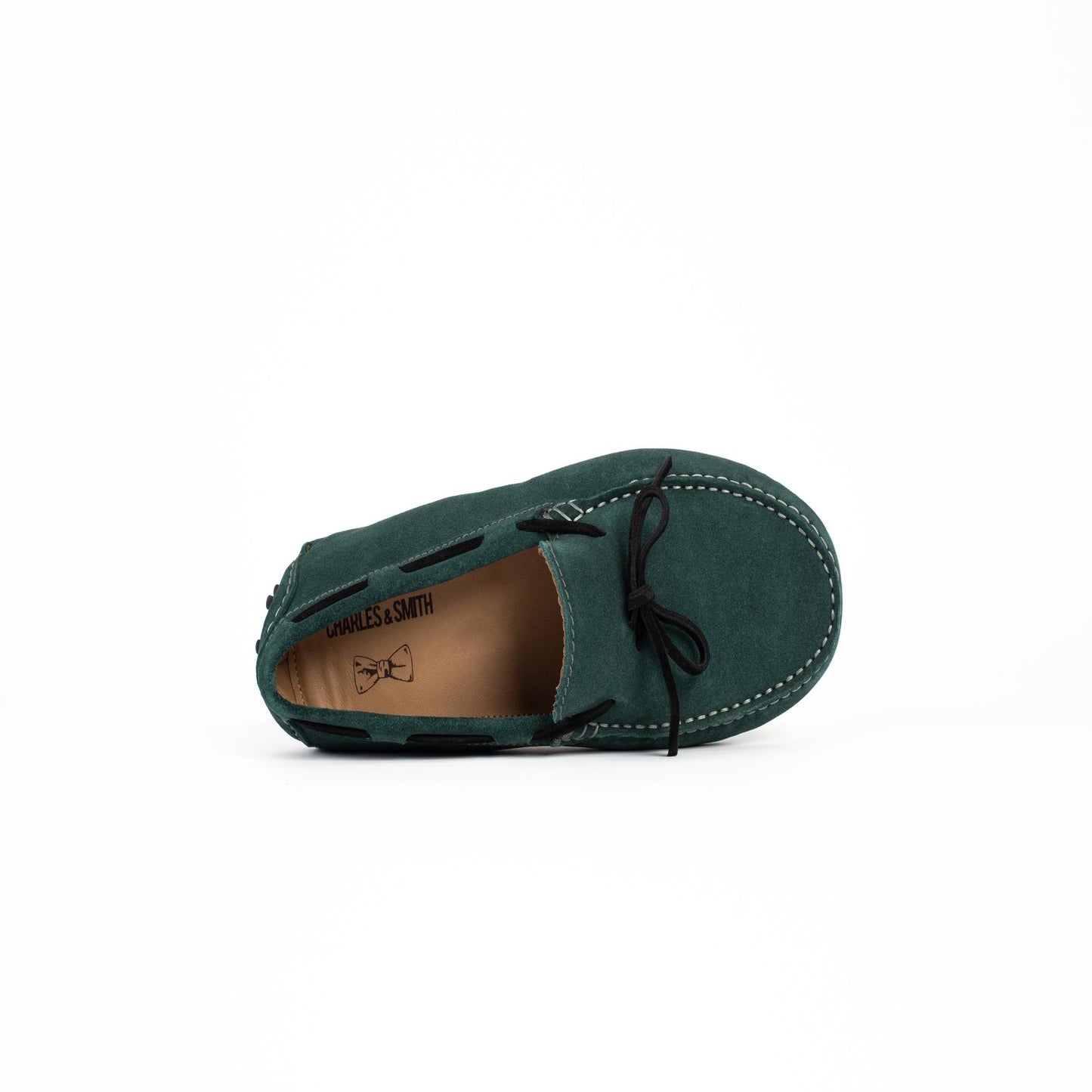QUID mocassins à lacets forêt et noir