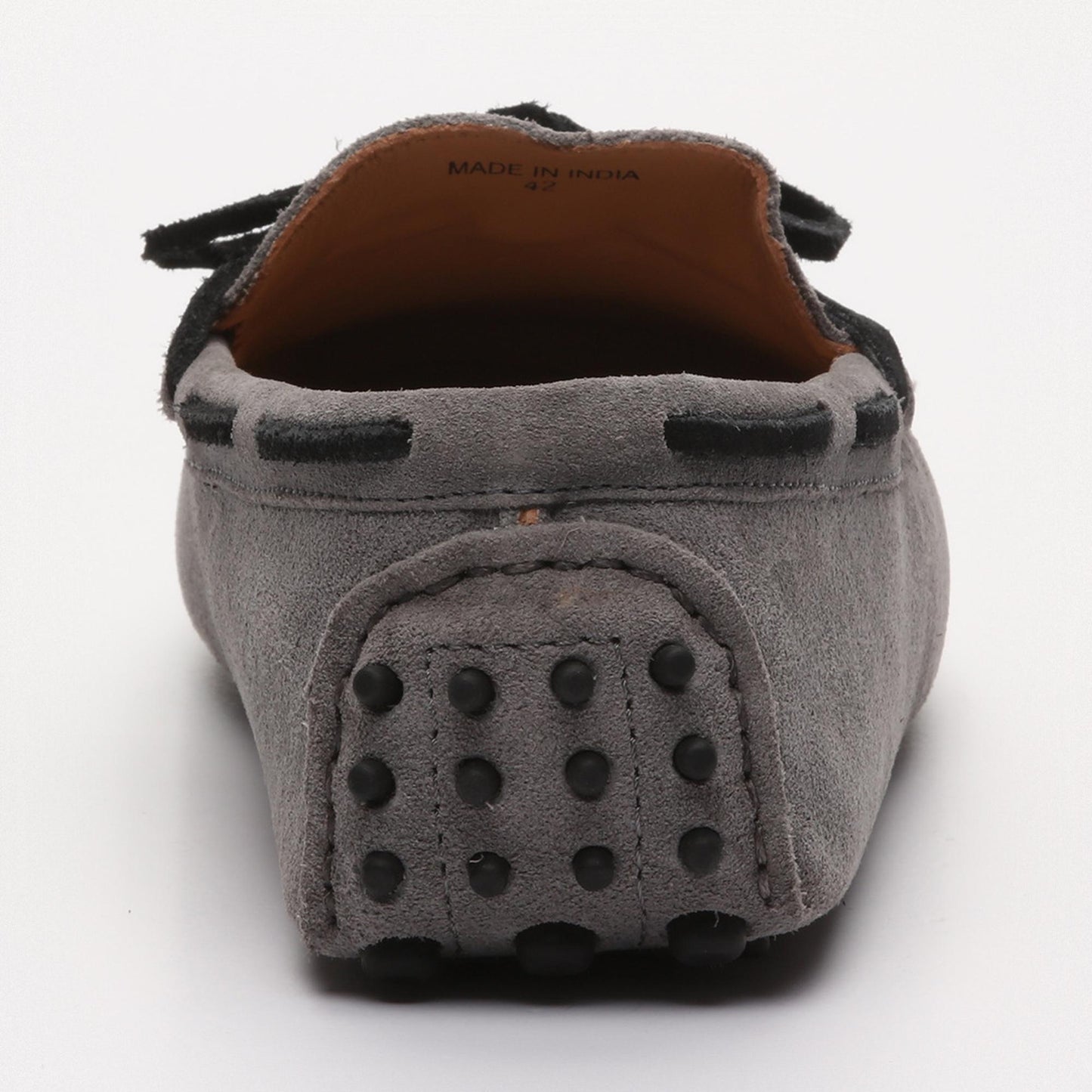 QUID mocassins à lacets gris et noir