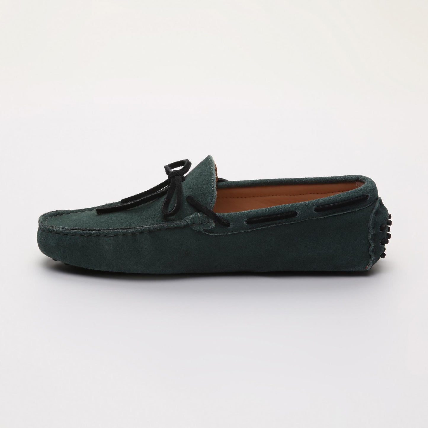 QUID mocassins à lacets vert et noir