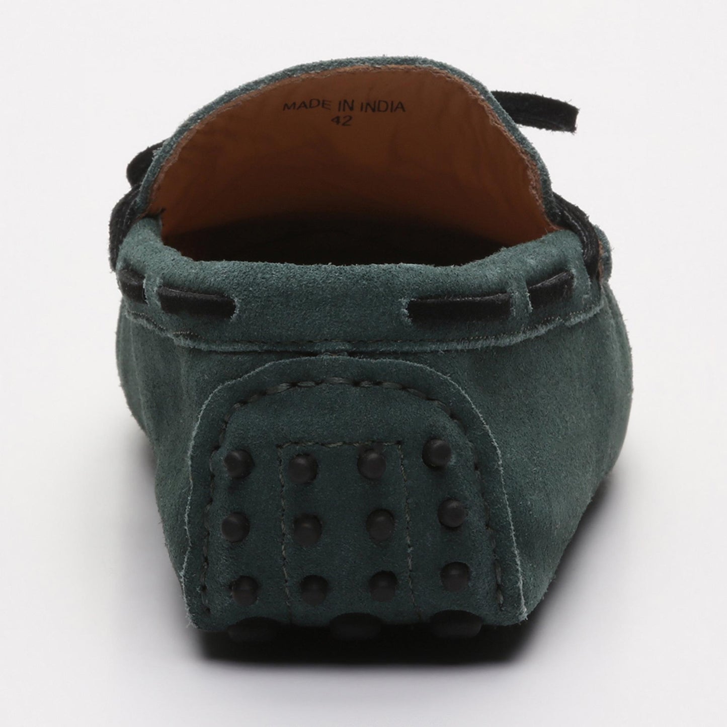 QUID mocassins à lacets vert et noir