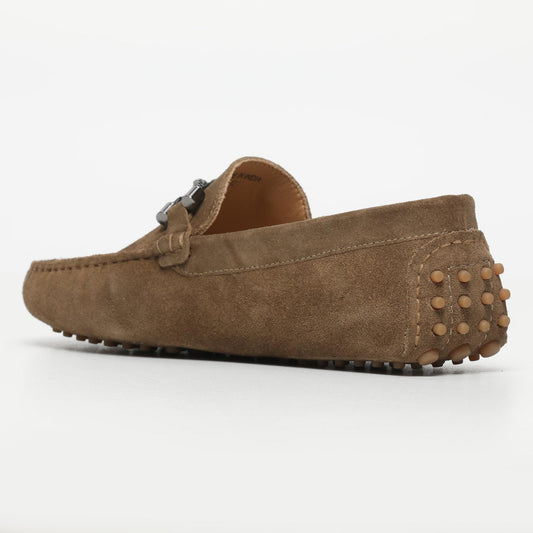 TOM mocassins fantaisies kaki brun