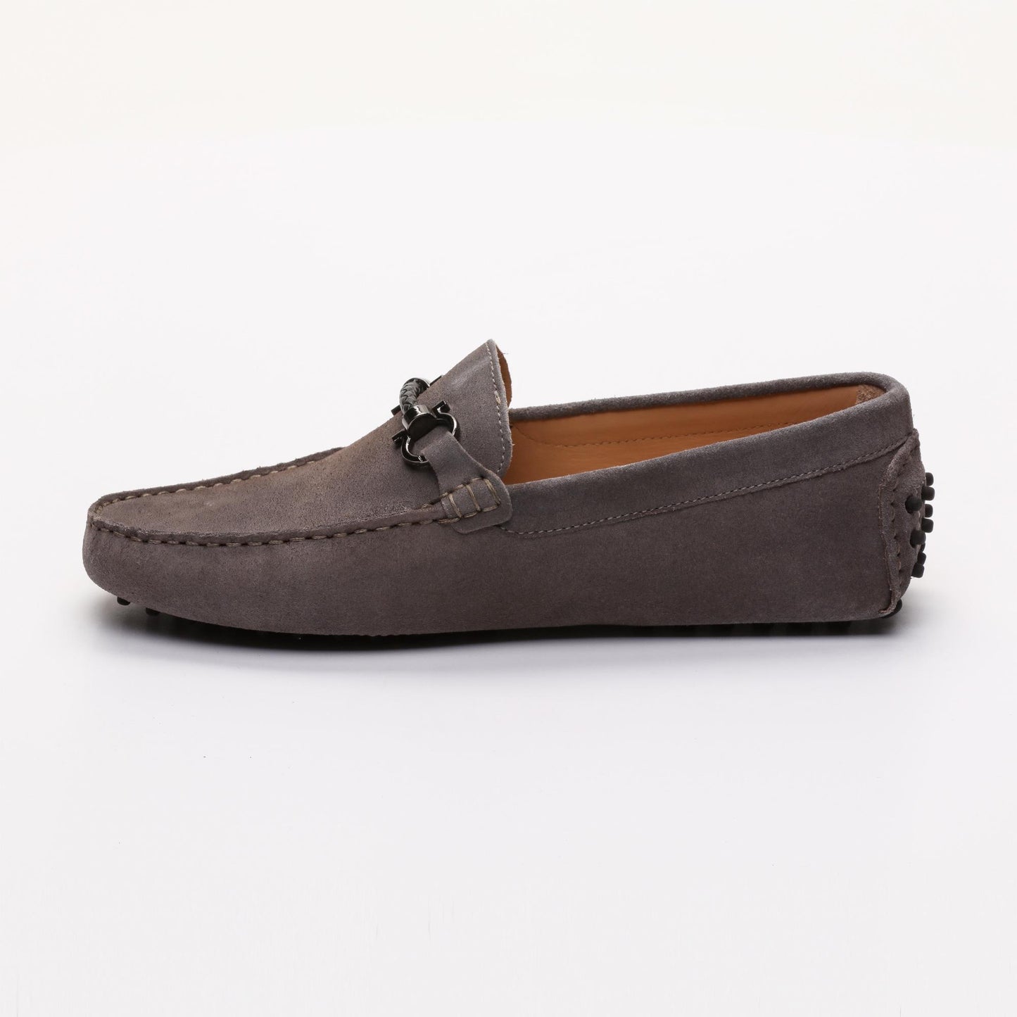 TRENTON mocassins fantaisies gris foncé