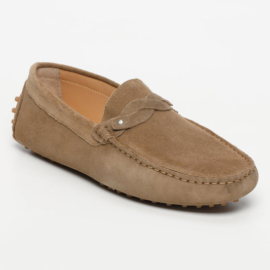 ALAN mocassins fantaisies kaki brun