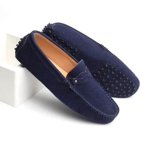 ALAN mocassins fantaisies marine
