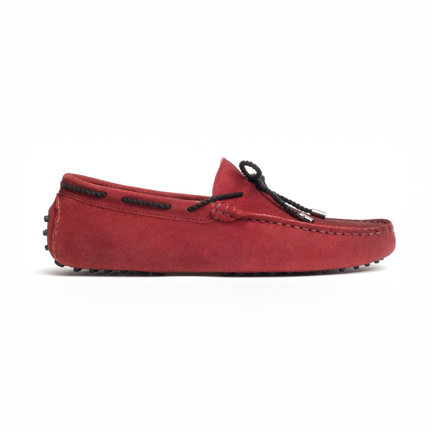 BUTLER mocassins à lacets bordeaux