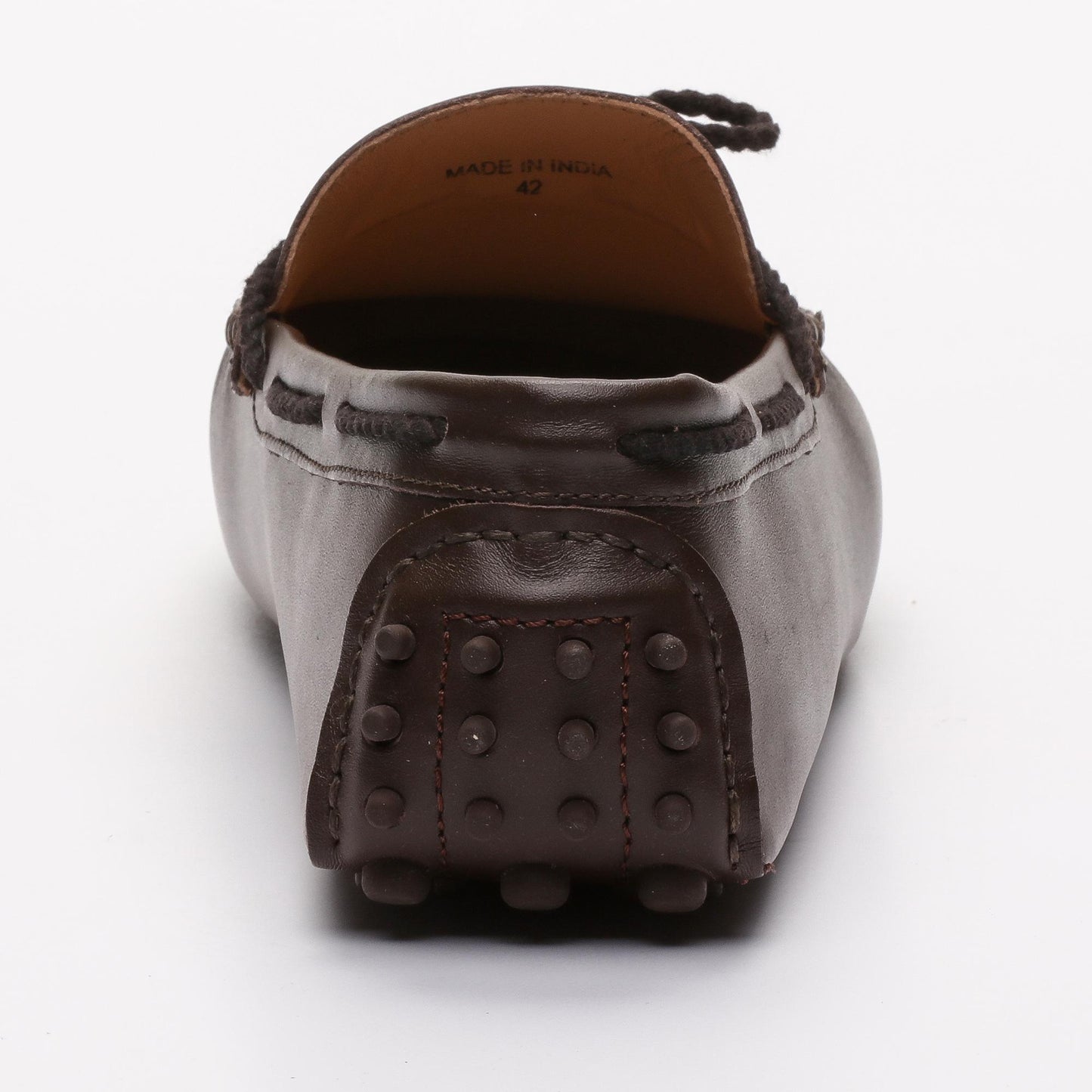 BUTLER mocassins à lacets chocolat