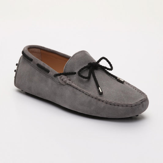 BUTLER mocassins à lacets gris