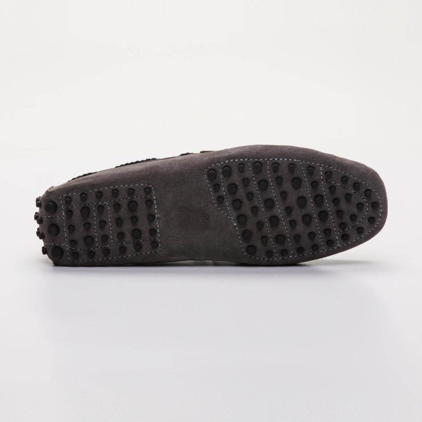 BUTLER mocassins à lacets gris foncé