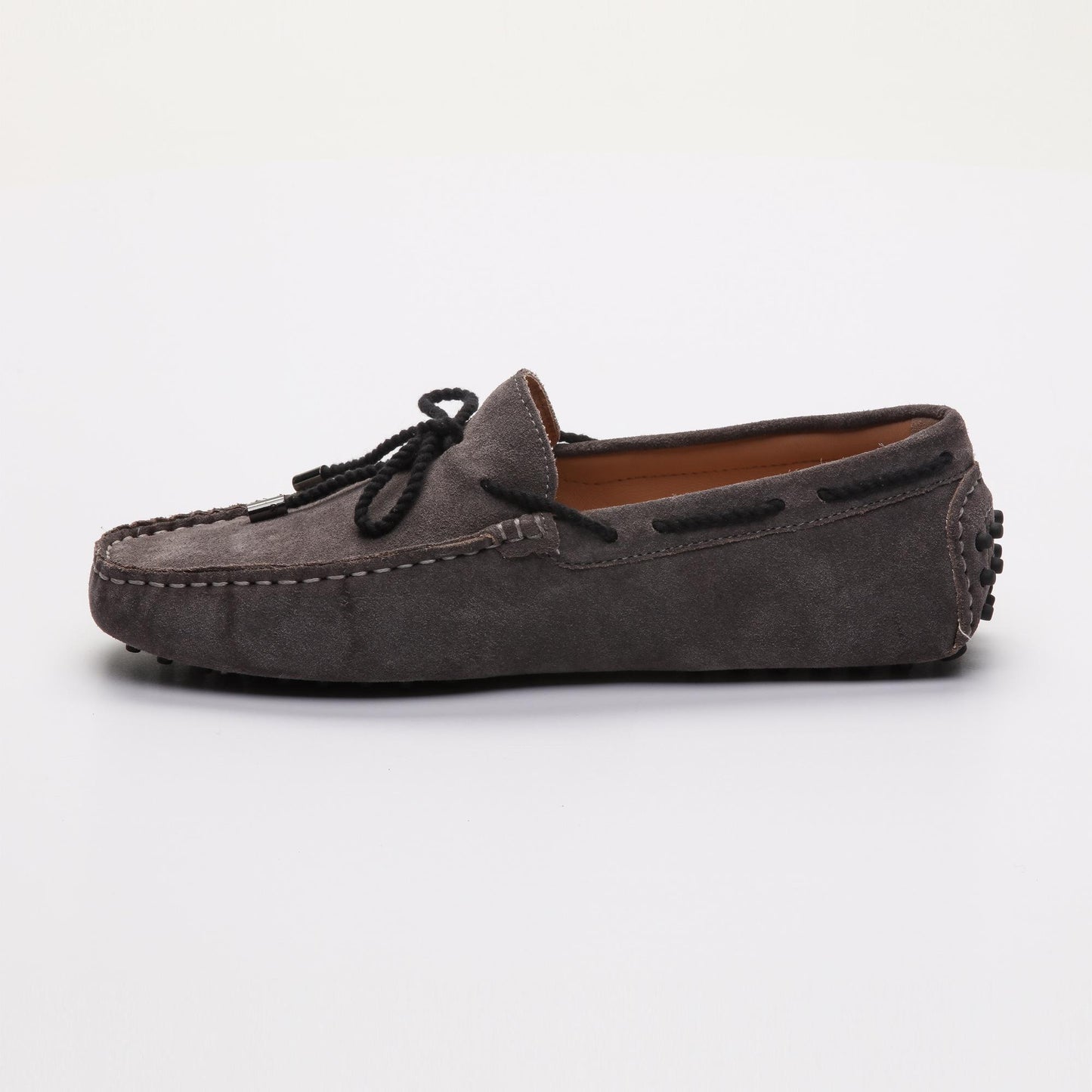 BUTLER mocassins à lacets gris foncé