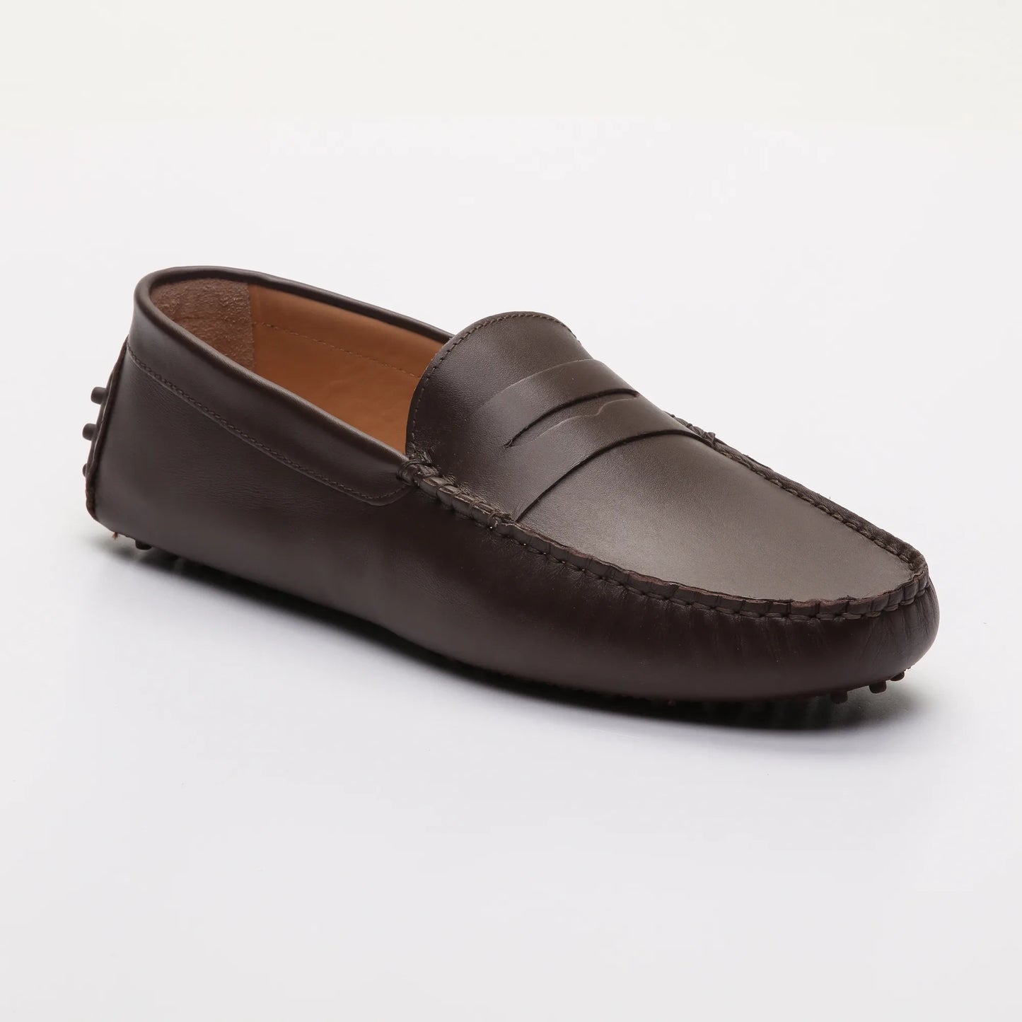 COLE mocassins classiques chocolat