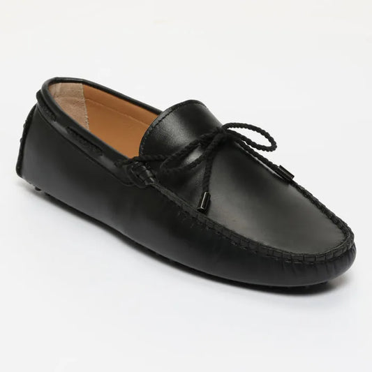 BUTLER mocassins à lacets noir