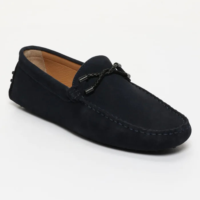 TOM mocassins fantaisie marine