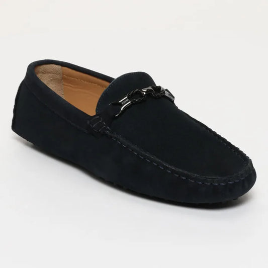 JACE mocassins fantaisie marine