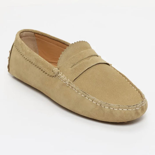 DENNIS mocassins classiques beige