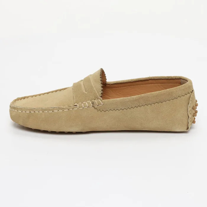 DENNIS mocassins classiques beige