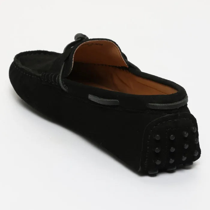 CLAYTON mocassins à lacets noir