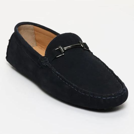 LUKE mocassins fantaisie marine