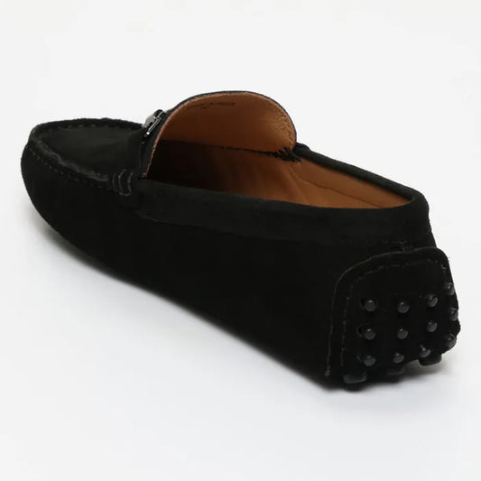 LUKE mocassins fantaisie noir