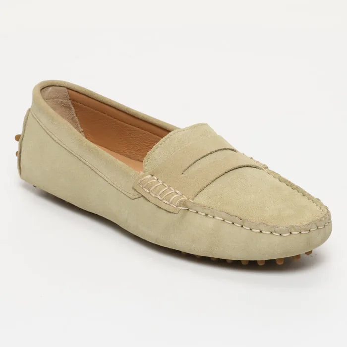 THANDIE mocassins classiques anis