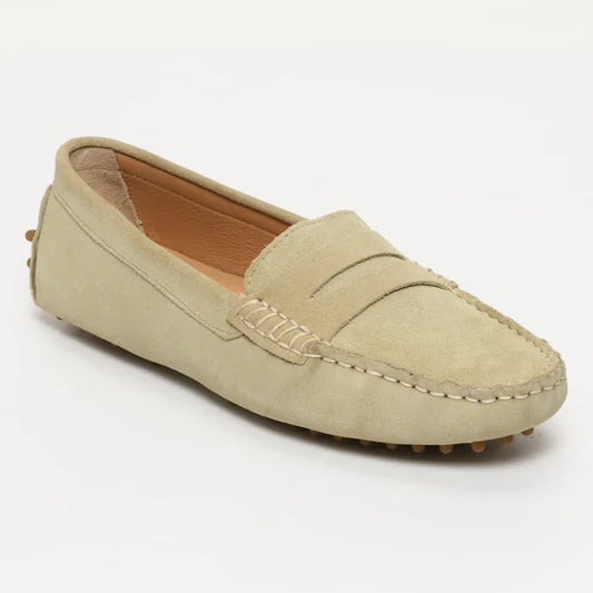 THANDIE mocassins classiques anis
