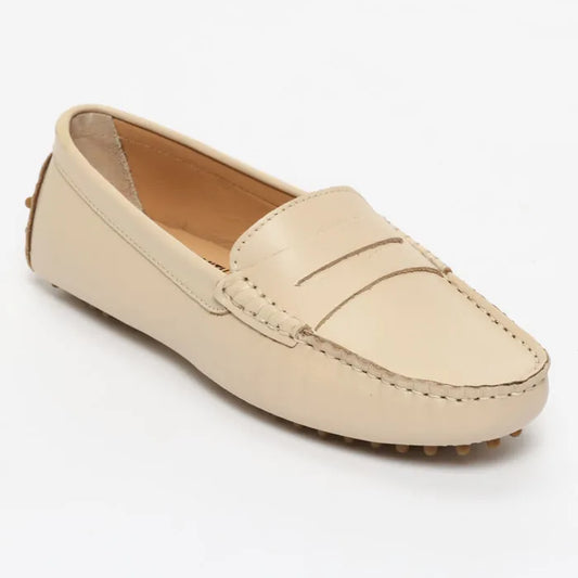 THANDIE mocassins classiques beige