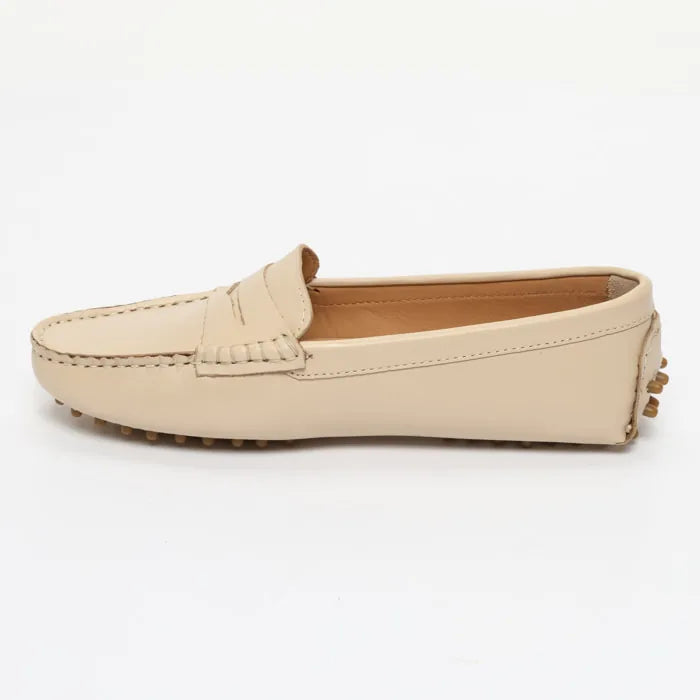 THANDIE mocassins classiques beige