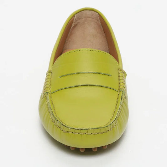 THANDIE mocassins classiques vert pomme