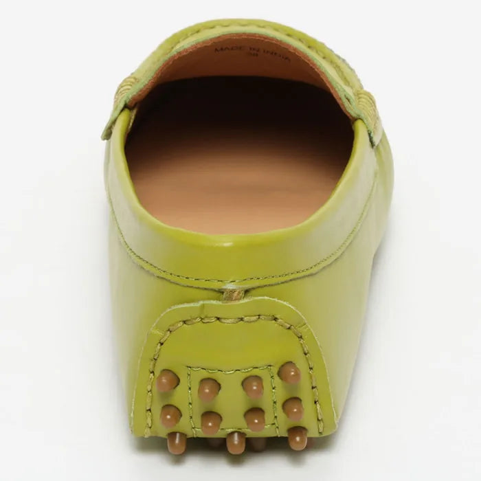 THANDIE mocassins classiques vert pomme