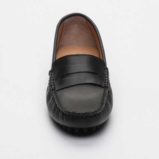 THANDIE mocassins classiques noir