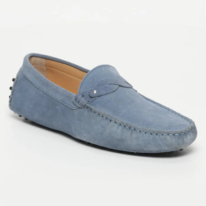 ALAN mocassins fantaisie bleu denim