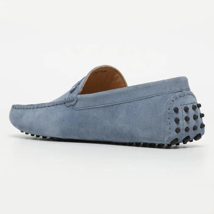 ALAN mocassins fantaisie bleu denim