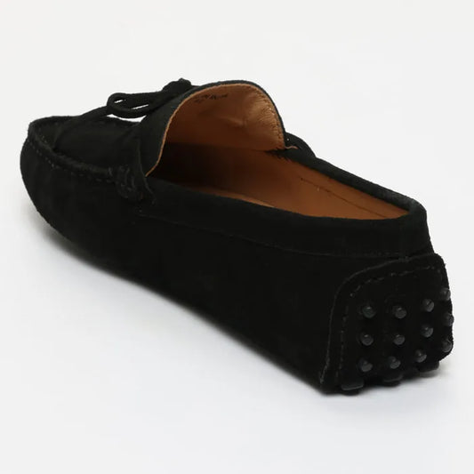 JOHNNY mocassins à lacets noir
