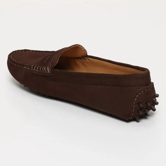THANDIE mocassins classiques chocolat