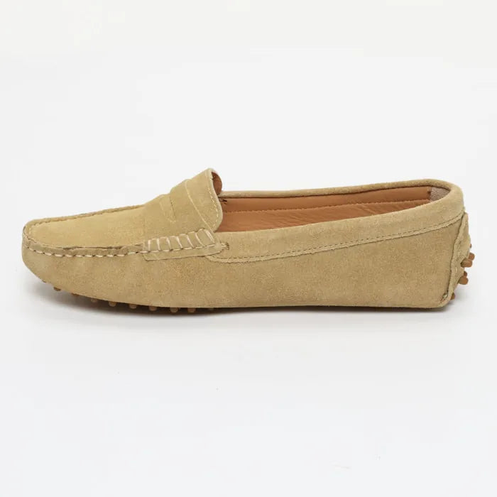 THANDIE mocassins classiques beige