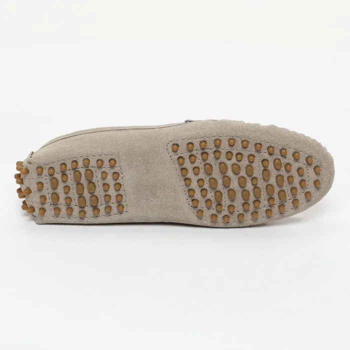 THANDIE mocassins classiques gris clair