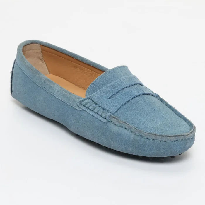 THANDIE mocassins classiques bleu