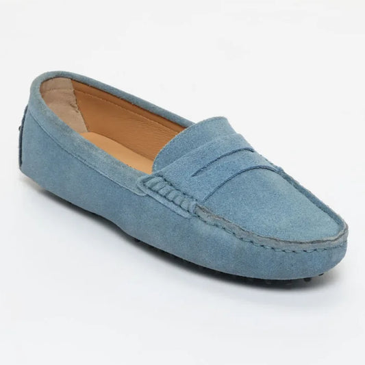 THANDIE mocassins classiques bleu