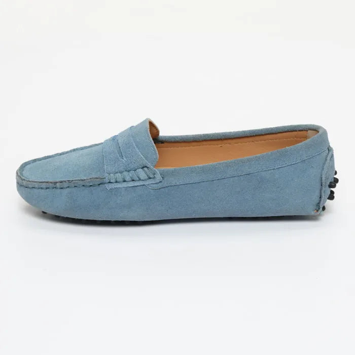 THANDIE mocassins classiques bleu