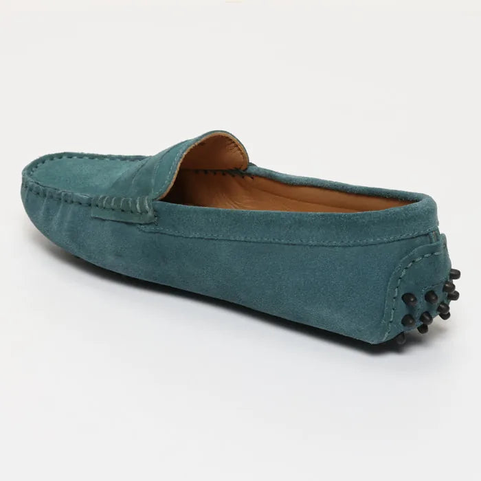 THANDIE mocassins classiques bleu électrique