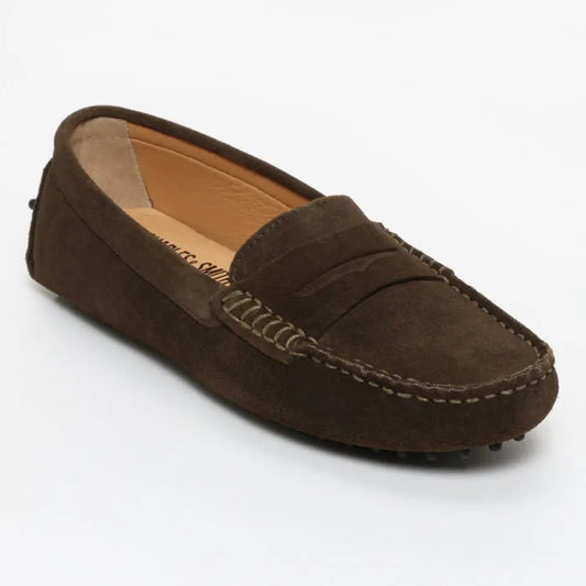 THANDIE mocassins classiques kaki