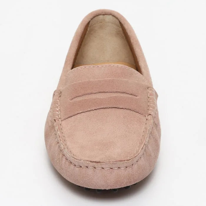 THANDIE mocassins classiques rose clair