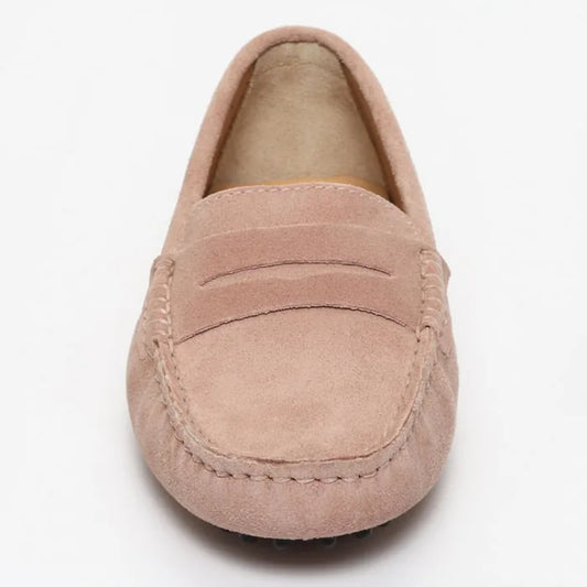 THANDIE mocassins classiques rose clair