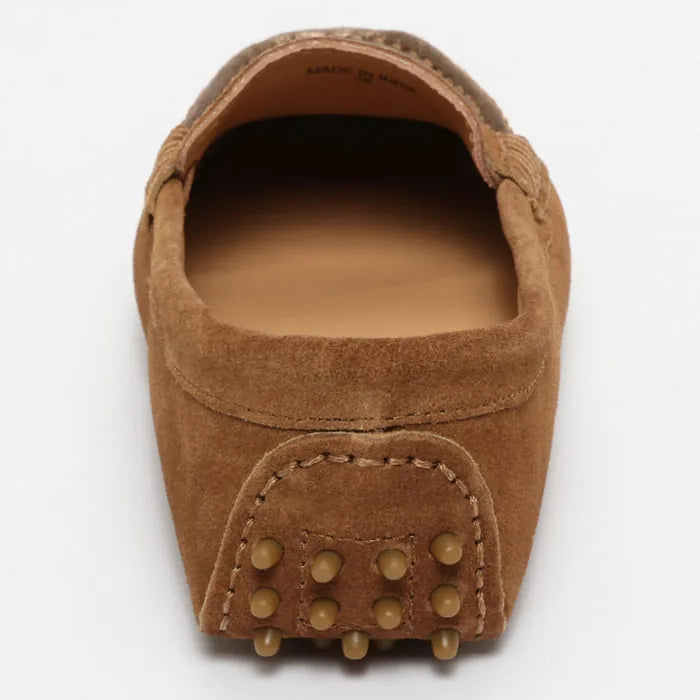 THANDIE mocassins classiques camel et bronze