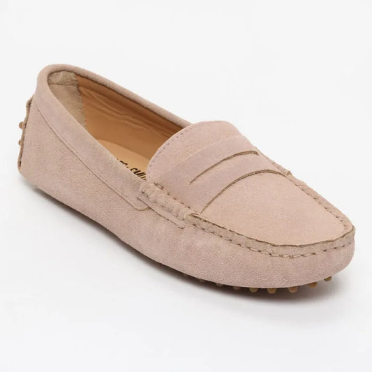 THANDIE mocassins classiques poudre