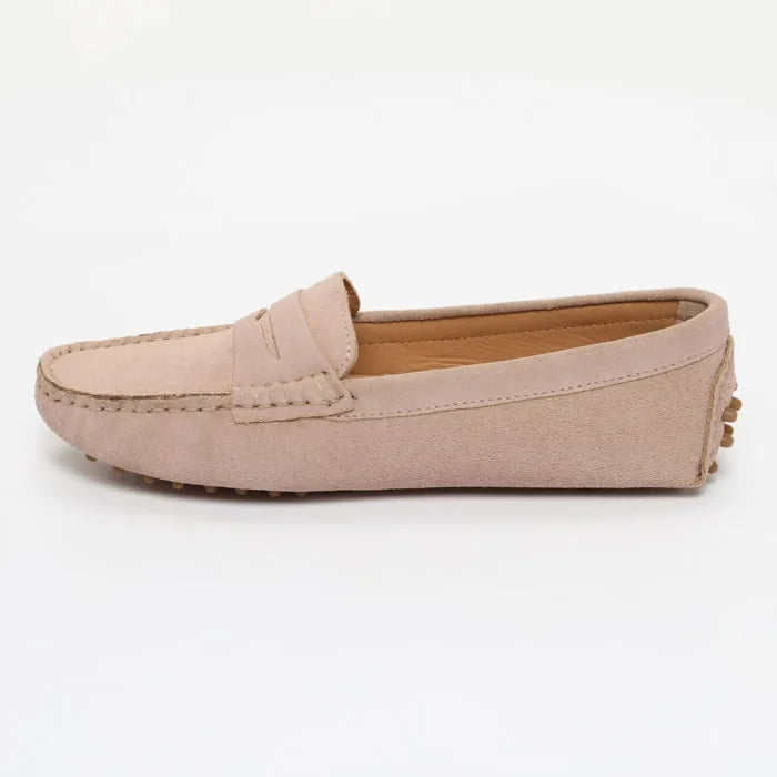 THANDIE mocassins classiques poudre