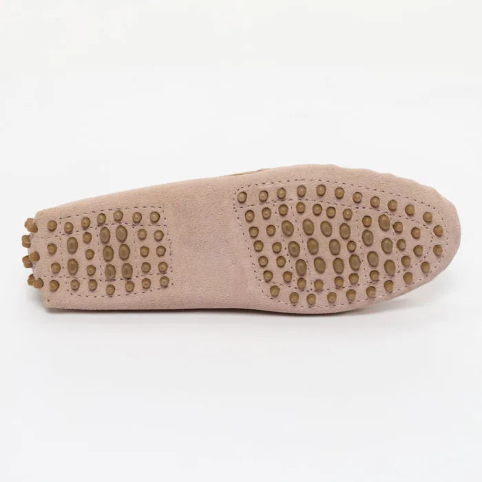 THANDIE mocassins classiques poudre