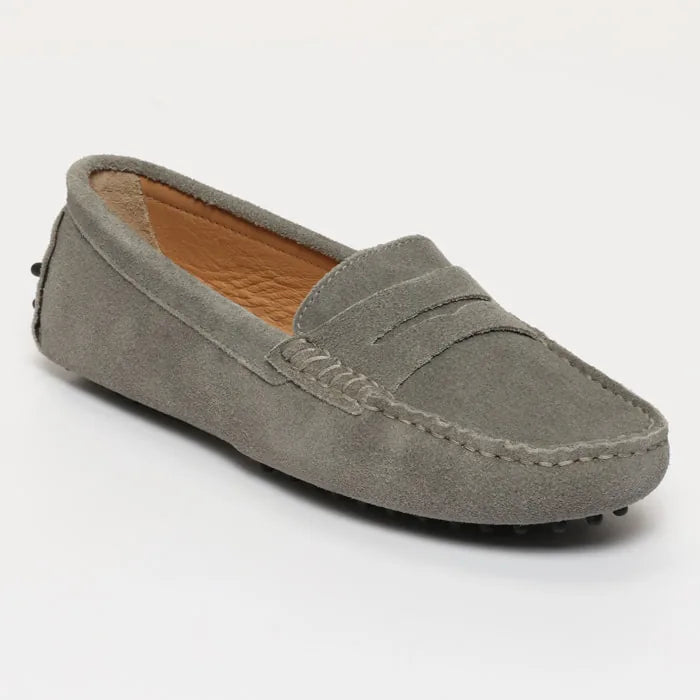 THANDIE mocassins classiques gris